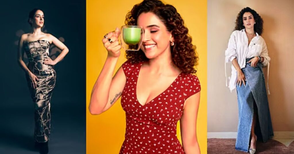 Sanya Malhotra on Social Media