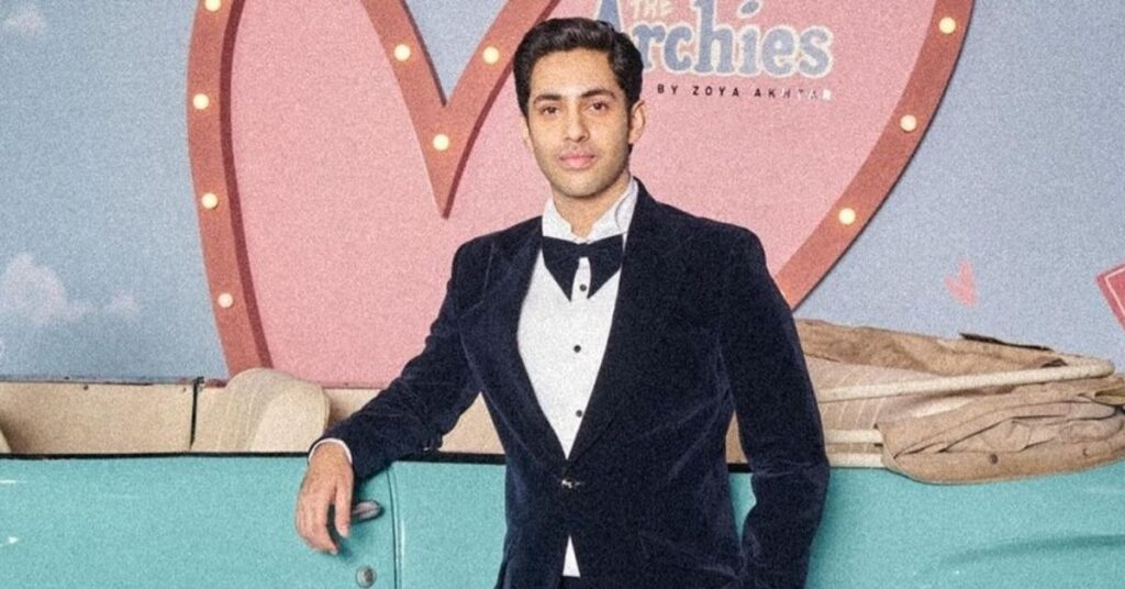 agastya nanda Social Media Presence
