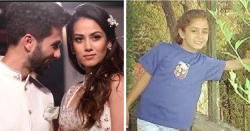 mira rajput Early Life and Family Background